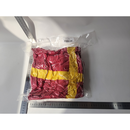 Patura cu Maneci, Gluga si Buzunar Frontal, , Captusita, Plusata, Usoara si Calduroasa, Poliester, Marime Universala, Rosie [4]