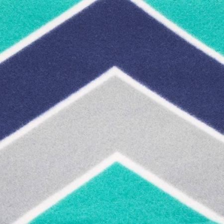 Patura pentru picnic sau plaja, cu folie izolatoare si maner, 180x220cm, albastru verde [3]