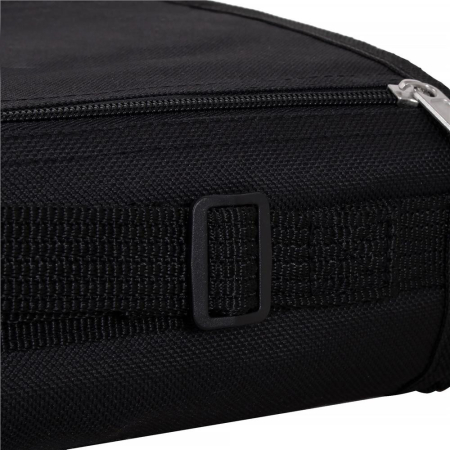 Patura pentru picnic sau plaja, cu folie izolatoare si maner, 180x220cm, gri [2]