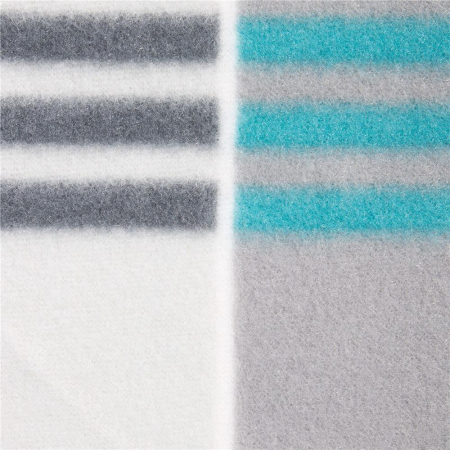 Patura pentru picnic sau plaja, cu folie izolatoare si maner, 200x300cm, albastru gri [4]