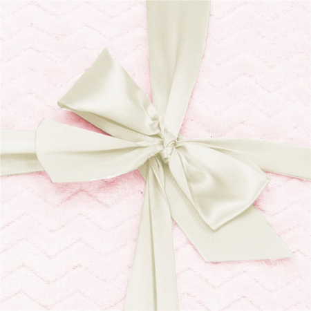 Patura pufoasa pentru 2 persoane, 2 fete, model in relief,  200x220cm, roz pal [7]