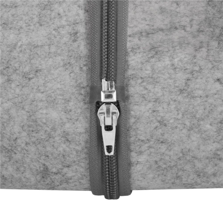 Patut pisici si caini, moale si pufos, antiderapant, perna detasabila, 38x36x36 cm, gri [7]