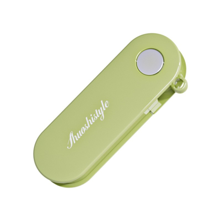 ✨TOATE PRODUSELE✨ - Peeler pentru Legume si Fructe, , 3.6 x 9.1 cm, Multifunctional, Curatator Pliabil, din ABS si Otel Inoxidabil, Verde