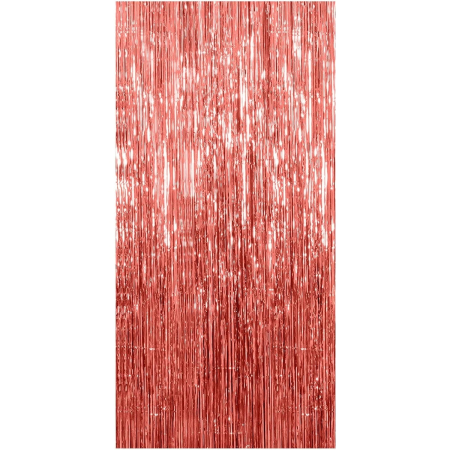 ✨TOATE PRODUSELE✨ - Perdea Franjurata, , Model Decor Petrecere, pentru Fundal de Poze, Amenajare Colorata a Petrecerii, Dimensiune 100x200 cm, Rose Gold
