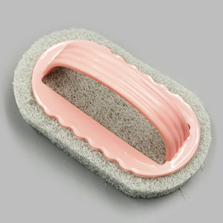 ✨TOATE PRODUSELE✨ - Perie Burete de curatat cu maner, , perie pentru gresie, baie, Bucatarie Roz