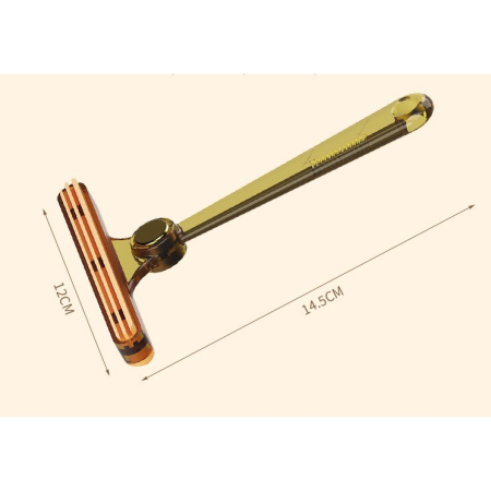 Perie de Indepartare a Scamelor, , pentru Haine si Par de Animale, cu Doua Fete, Manual, Multifunctional, 12x14.5 cm, Accesoriu pentru Casa, Portocaliu [4]