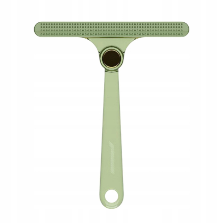 Perie de Indepartare a Scamelor, , pentru Haine si Par de Animale, cu Doua Fete, Manual, Multifunctional, 12x14.5 cm, Accesoriu pentru Casa, Verde [9]