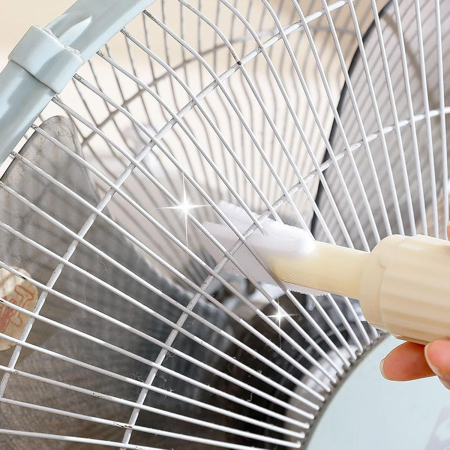 Perie Multifunctionala 2in1, , de Curatare a Prafului, 38 x 11 cm, Perie si Burete, Crem [3]