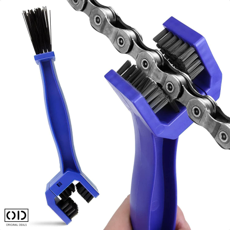 perie curatat lant motocicleta original deals perie curatat lant bicicleta pvc rezistent perie curatare lant 3 in 1 motociclism ciclism perie pentru lant bicicleta scuter atv accesorii intretinere lant motocicleta bicicleta perie curatat transmisie bicicleta pinioane curatare rapida lant biciclete motociclete perie lant albastra pvc rezistenta perie curatare lant dimensiune 25x5 cm perie pentru intretinere lant si pinioane [1]
