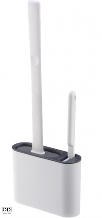 Perie de WC Perie Toaleta Perie pentru vasul de Toaleta Perie curatat WC Perie din silicon pentru WC Perie curatat wc din silicon Perie pentru WC Perie pentru Curatenie baie [3]