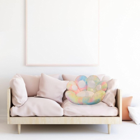 Perna Decorativa, , Model Laba de Pisica, din Plus, pentru Scaun/Canapea/Podea, 80 x 70 cm, Multicolor [1]