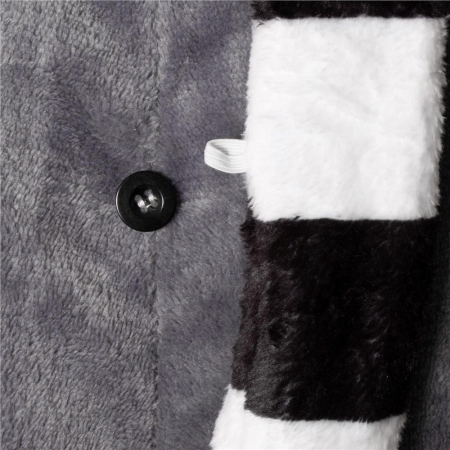 Pijama tip salopeta pentru adulti, model Lemur, marime S [12]