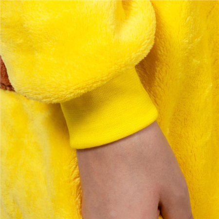 Pijama tip salopeta pentru copii, model Pikachu, marime 120-130 cm [9]
