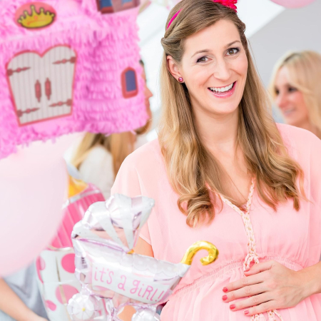 Pinata Castel Printesa pentru Petrecere, , din Hartie Creponata si Carton, Pinata pentru Petreceri, 40 x 37 x 15 cm, Roz deschis [3]