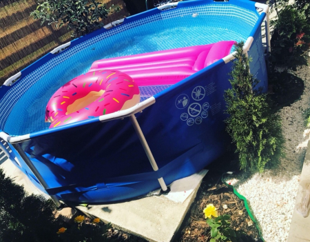 Piscina cadru metalic Intex, 366x76 cm, 6500 litri, rotunda [4]