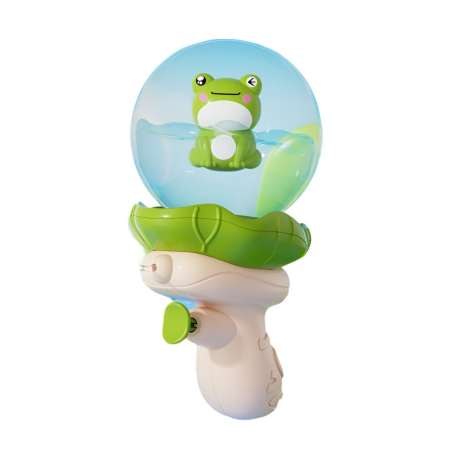 ✨TOATE PRODUSELE✨ - Pistol cu Apa pentru Copii, , Multifunctional, Capacitate 250 mL, Model Broscuta, 15.6x8x8.6 cm, ABS, Verde