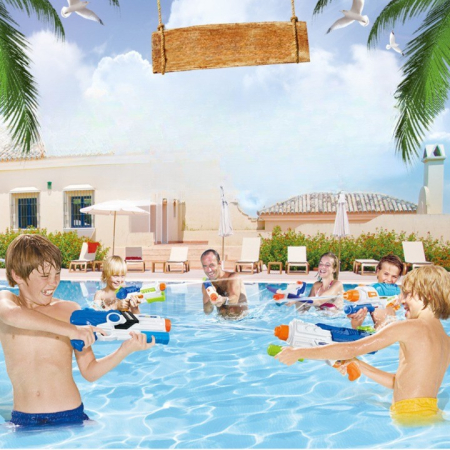 Pistol cu Apa pentru Copii, Rezervor, Pentru Piscina/Plaja, , 6ani+, Multicolor, 600ML [3]