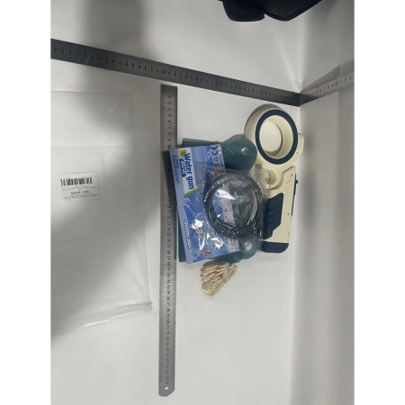 Pistol cu apa pentru copii , rezervor tip ghiozdan, 1500 ml, reglabil, material ABS/silicon, distanta improscare 8 metri, tragaci cu presiune, 12.5 x 28 cm, albastru [9]