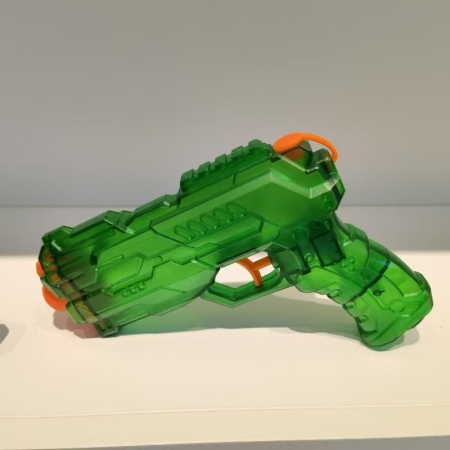 Pistol cu Apa, , Pistol cu Apa pentru Copii, Manual, din Plastic, 23 x 16 x 4 cm, rezervor 250 ml, Verde [1]