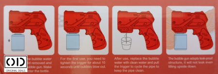 Pistol cu Bule de Sapun Pistol bule de sapun Pistol cu bule pentru sapun Pistol bule sapun pentru copii Pistol electric pentru bule cu sapun Pistol baieti Pistol electric bule sapun [4]