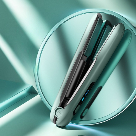 Placa de Par fara Fir, , Adaptor Tip C, 4 Trepte de Temperatura, Tensiune 5V, Capacitate Baterie 5000 mAh, Indreptat, Ondulat, 23.5x3.3x4.5 cm, Verde [5]