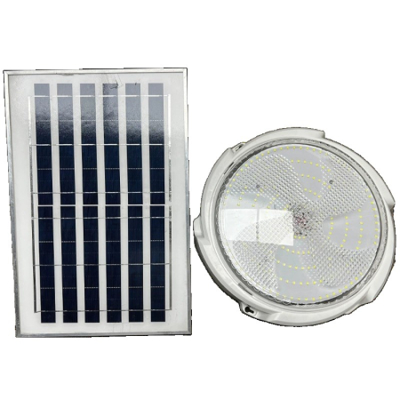 Plafoniera solara , 150 W, diametru 280 MM, cu telecomanda, Lungime prelungitor: 4.6 m, alb rece [5]