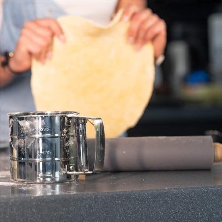 Plansa din silicon alimentar de framantat aluat, rezistenta la temperaturi ridicate, 50x40cm, gri [31]