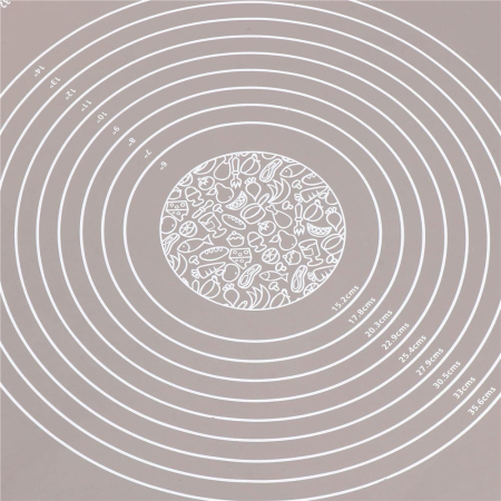 Plansa din silicon alimentar de framantat aluat, rezistenta la temperaturi ridicate, 65x45cm, gri [8]