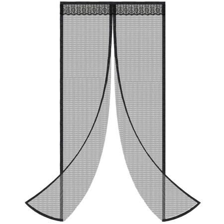 Plasa anti-insecte, cu inchidere magnetica, latime 100cm, inaltime 210cm, negru [8]
