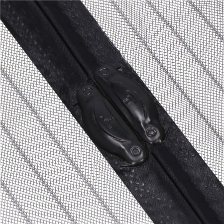 Plasa anti-insecte, cu inchidere magnetica, latime 100cm, inaltime 210cm, negru [4]