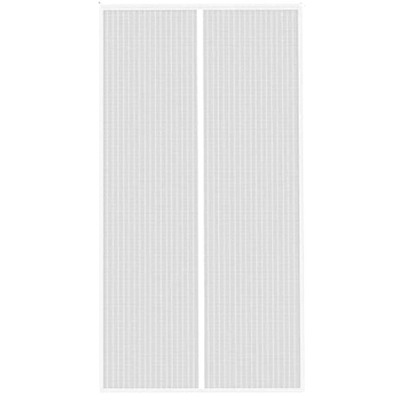 Disponibil livrare locker S - Plasa anti-insecte, cu inchidere magnetica, latime 80-100cm, inaltime 210-220cm, alb