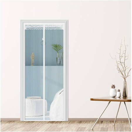 Plasa anti-insecte, cu inchidere magnetica, latime 80-100cm, inaltime 210-220cm, alb [7]