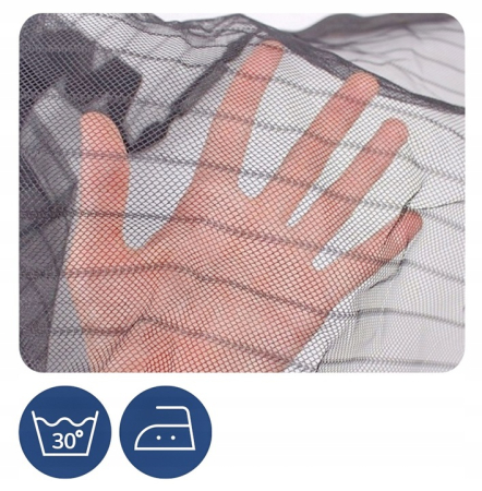 Plasa anti-insecte, cu inchidere magnetica, latime 80-100cm, inaltime 210-220cm, gri [1]