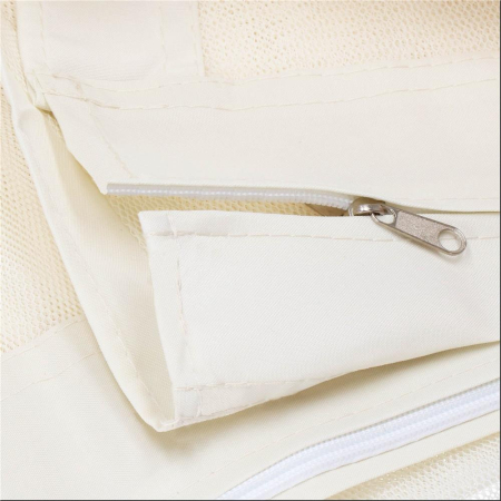 Plasa antiinsecte pentru leagan de gradina, 165x680 cm, bej [6]