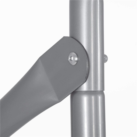 Poarta de fotbal din otel, 152x213cm, profil 25mm, tinta antrenament, portocaliu [8]