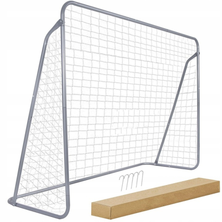 Poarta de fotbal din otel, 170x240cm, profil 32mm, cu elemente de fixare [2]