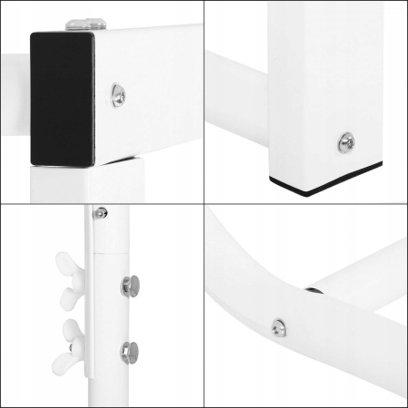 Poarta de fotbal din otel, 200x300cm, profil 38mm, cu elemente de fixare [6]