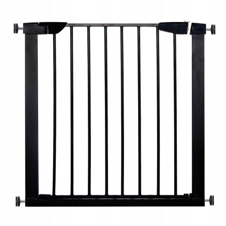 Poarta de siguranta Safety Gate pentru scari, ajustabila 103-110 cm, din otel, neagra [9]