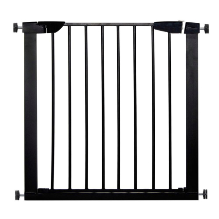 Poarta de siguranta Safety Gate pentru scari, ajustabila 117-124 cm, din otel, neagra [5]