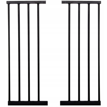 Poarta de siguranta Safety Gate pentru scari, ajustabila 131-138 cm, din otel, neagra [12]