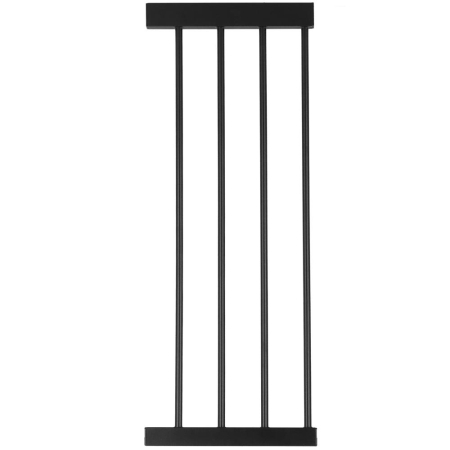 Poarta de siguranta Safety Gate pentru scari, ajustabila, din lemn cu structura otel, 103-110cm, negru maro [9]
