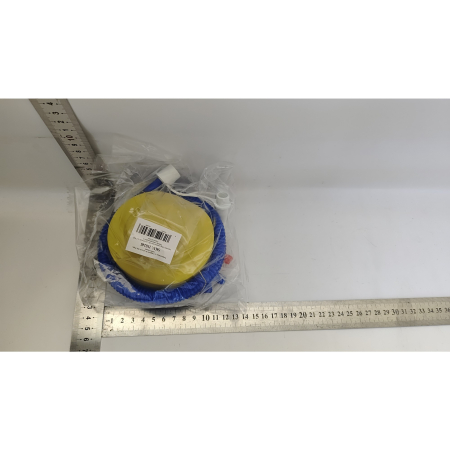 Pompa de picior, cu 3 adaptoare de valva, Air Step, , Galben-Albastru [5]