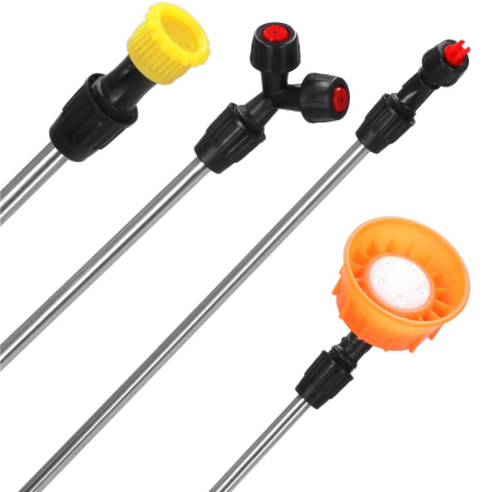 Pompa de stropit electric rucsac 16L, cu acumulator, 6 duze, lance telescopica si presiune reglabila [7]