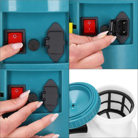 Pompa de stropit electric rucsac 16L, cu acumulator, 6 duze, lance telescopica si presiune reglabila [2]