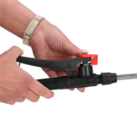 Pompa de stropit manual 8L cu lance reglabila 63 cm, 2 duze si curea de umar [7]