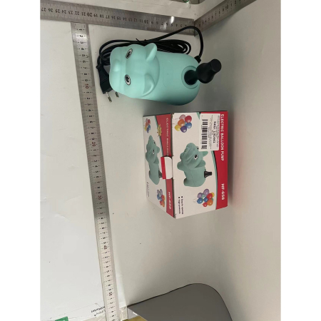 Pompa Electrica de Umflat Baloane, , Model Catelus, cu o Iesire, 220V, Putere 300W, Accesorii petrecere, Verde [1]