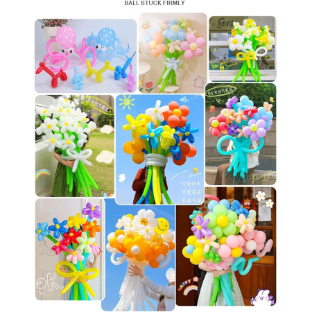 Pompa Electrica Pentru Umflat Baloane, din Plastic, Conectare la Retea, 10.5 x 10.5 x 21 cm, Portabila, Roz [4]