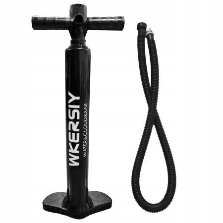 Placi SUP Paddle Board - Pompa manuala cu manometru pentru SUP, 15 PSI – dubla actiune, furtun 130 cm