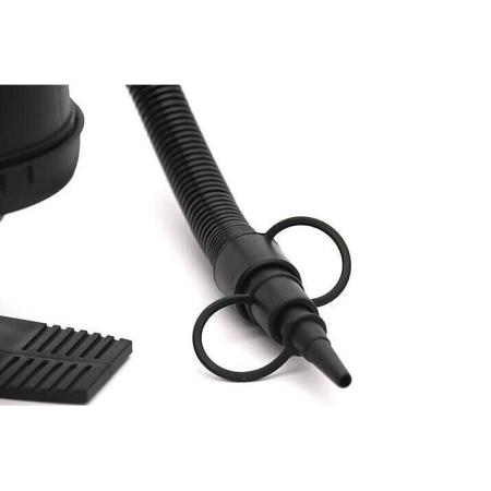 Pompa manuala pentru umflat obiecte gonflabile , colace , saltele , cu 3 adaptori pentru interconectare si furtun, negru,  [4]
