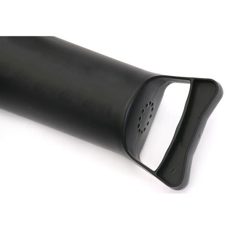 Pompa manuala pentru umflat obiecte gonflabile , colace , saltele , cu 3 adaptori pentru interconectare si furtun, negru,  [2]